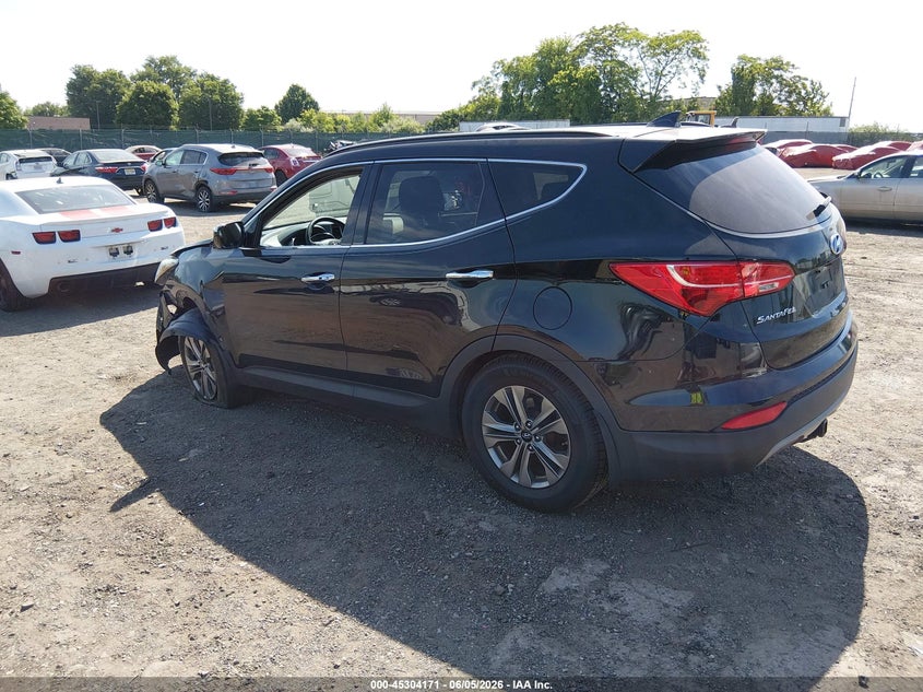 2015 Hyundai Santa fe VIN 5XYZUDLB7FG287114 IAAI salvage auction — FRONT END, Salvage Title, sold $1,150 on 2026-07-08 (photo 3)