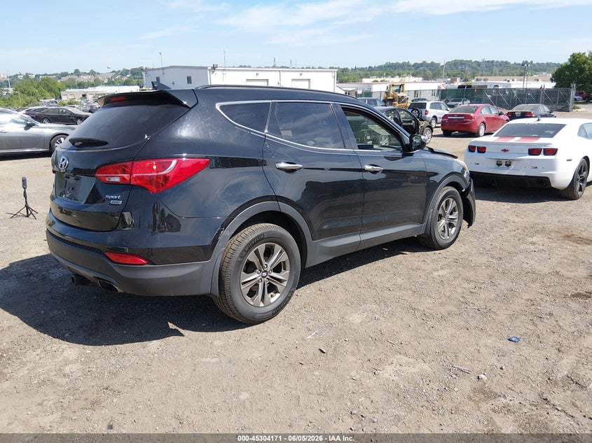 2015 Hyundai Santa fe VIN 5XYZUDLB7FG287114 IAAI salvage auction — FRONT END, Salvage Title, sold $1,150 on 2026-07-08 (photo 4)