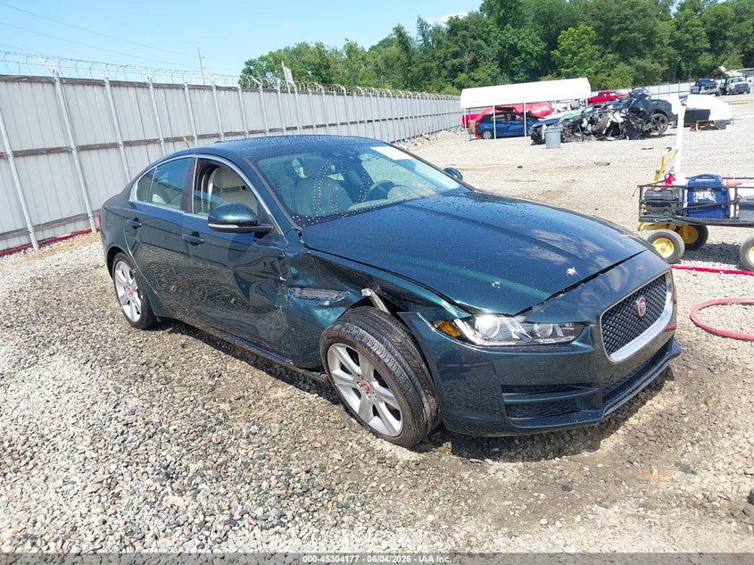2017 Jaguar Xe VIN SAJAE4BG6HA972667 IAAI salvage auction — FRONT END, Salvage (Georgia), sold $425 on 2026-07-30 (photo 1)
