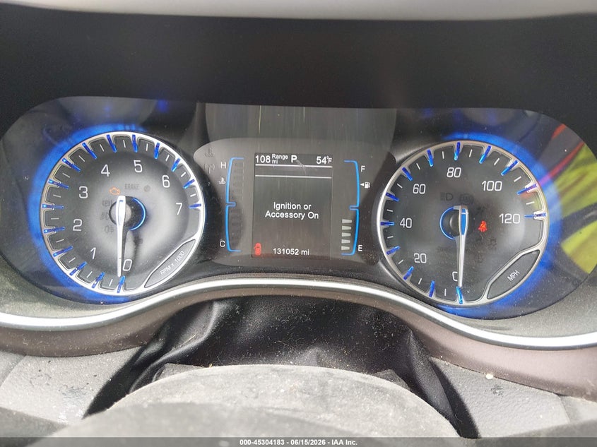 2017 Chrysler Pacifica VIN 2C4RC1DG5HR609839 IAAI salvage auction — FRONT END, Salvage (West Virginia), sold $1,700 on 2026-09-02 (photo 7)
