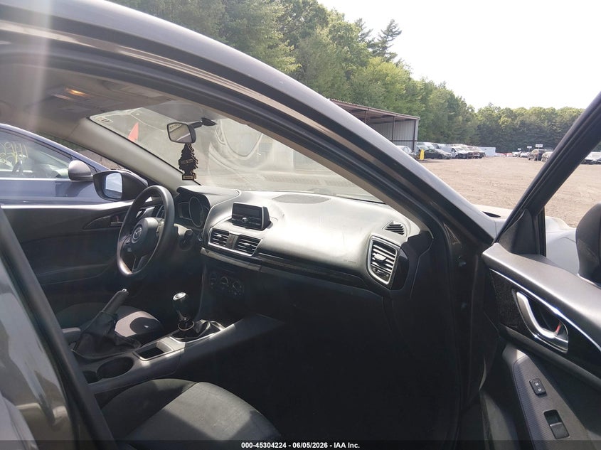 2014 Mazda 3 VIN JM1BM1U75E1145076 IAAI salvage auction — LEFT SIDE, Salvage Title, sold $725 on 2026-07-21 (photo 5)