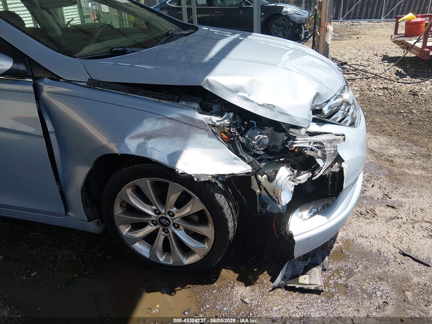 2011 Hyundai Sonata VIN 5NPEC4AC9BH281363 IAAI salvage auction — FRONT END, Salvage (Delaware), sold $650 on 2026-07-06 (photo 6)