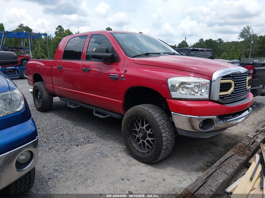2008 Dodge Ram 2500 VIN 3D7KS29A78G200297 IAAI salvage auction — NORMAL WEAR, Clear (North Carolina), sold $7,525 on 2026-07-21 (photo 1)