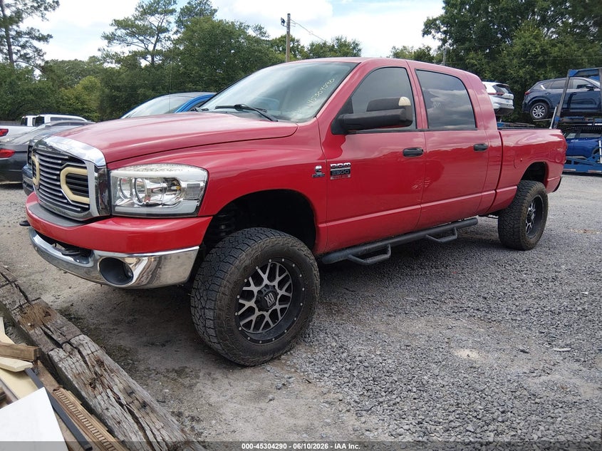 2008 Dodge Ram 2500 VIN 3D7KS29A78G200297 IAAI salvage auction — NORMAL WEAR, Clear (North Carolina), sold $7,525 on 2026-07-21 (photo 2)