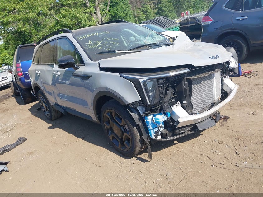 2026 Kia Sorento VIN 5XYRKDJF0TG414728 IAAI salvage auction — FRONT END, Salvage Title, sold $10,775 on 2026-07-07 (photo 1)