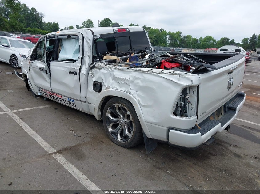 2021 Ram 1500 VIN 1C6SRFHT5MN588235 IAAI salvage auction — BIO HAZARD, Salvage (North Carolina), sold $4,475 on 2026-08-01 (photo 3)