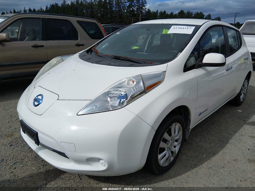 2013 Nissan Leaf VIN 1N4AZ0CPXDC400824 IAAI salvage auction — NORMAL WEAR, Clear (Washington), sold $600 on 2026-07-08 (photo 6)