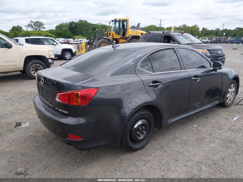 2009 Lexus Is 250 VIN JTHCK262095033462 IAAI salvage auction — NORMAL WEAR, Clear (Delaware), sold $425 on 2026-07-20 (photo 4)