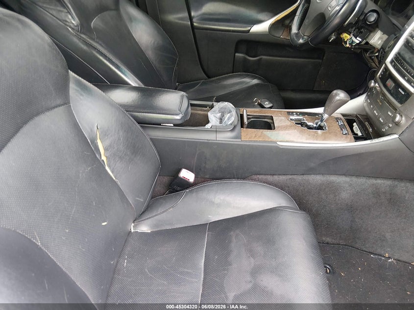 2009 Lexus Is 250 VIN JTHCK262095033462 IAAI salvage auction — NORMAL WEAR, Clear (Delaware), sold $425 on 2026-07-20 (photo 5)