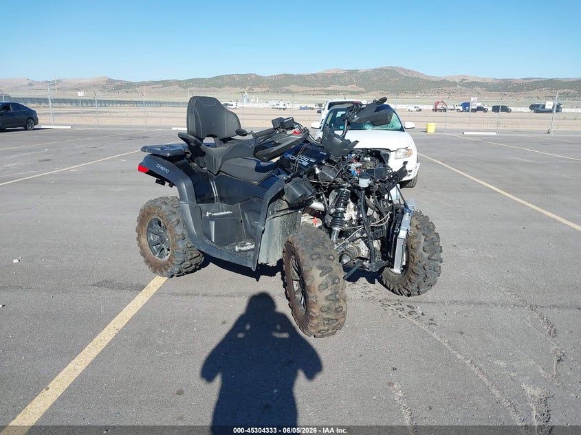 2025 Cf moto Cforce VIN LCELDUZM7S6004027 IAAI salvage auction — FRONT END, Salvage (Utah), sold $2,200 on 2026-07-14 (photo 1)