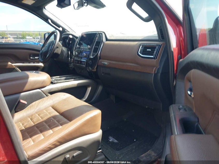 2023 Nissan TITAN VIN 1N6AA1ED3PN106990 IAAI salvage auction — HAIL, Salvage Title, sold $16,400 on 2026-07-14 (photo 5)