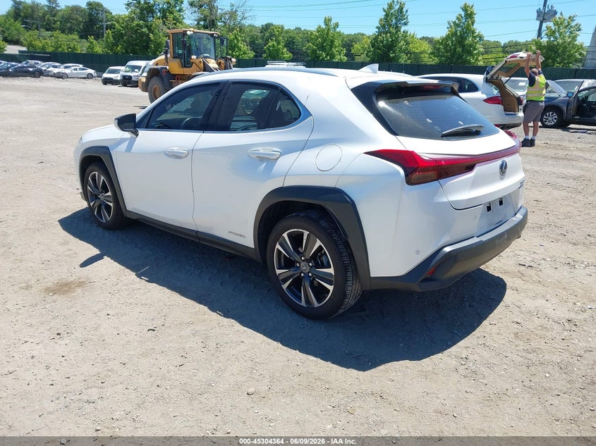 2021 Lexus Ux VIN JTHP9JBH0M2051715 IAAI salvage auction — ROOF, Salvage Title, sold $12,350 on 2026-07-14 (photo 3)