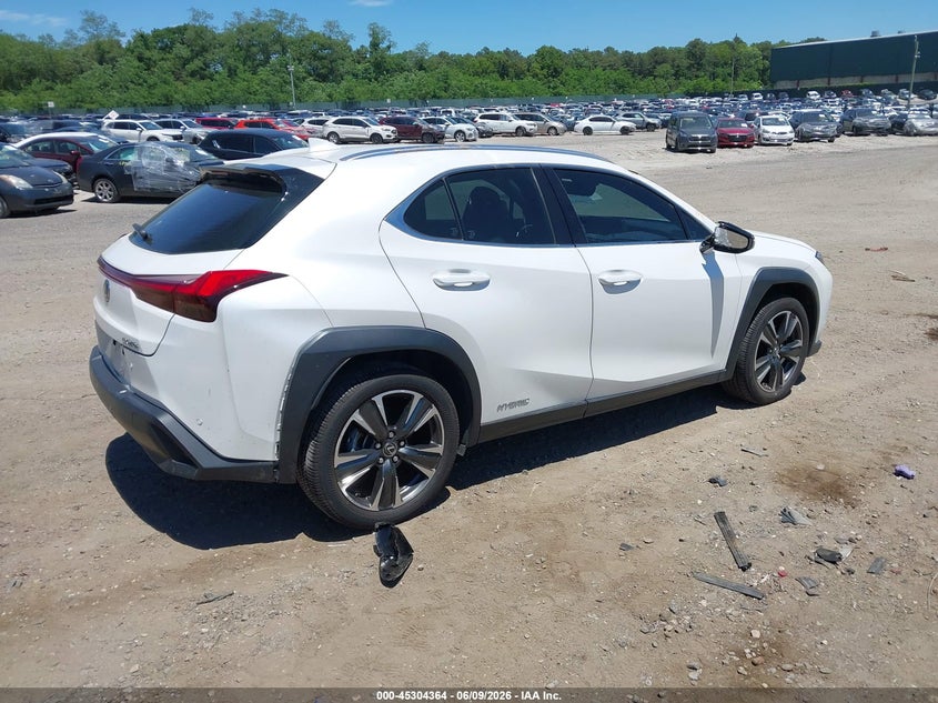 2021 Lexus Ux VIN JTHP9JBH0M2051715 IAAI salvage auction — ROOF, Salvage Title, sold $12,350 on 2026-07-14 (photo 4)