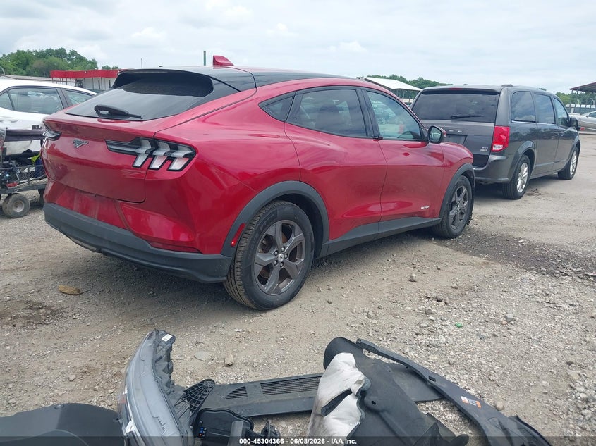 2021 Ford Mustang mach-e VIN 3FMTK1RM7MMA63159 IAAI salvage auction — FRONT END, Salvage - Greater Than 75% (Maryland), sold $7,000 on 2026-08-27 (photo 4)
