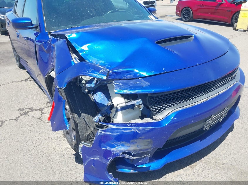 2019 Dodge Charger VIN 2C3CDXHGXKH599231 IAAI salvage auction — RIGHT FRONT, Salvage Title, sold $3,150 on 2026-07-22 (photo 6)