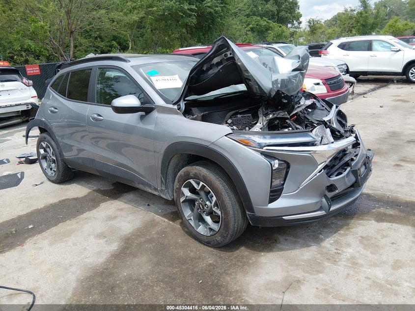 2026 Chevrolet Trax VIN KL77LHEP9TC012724 IAAI salvage auction — ALL OVER, Salvage Title, sold $1,000 on 2026-07-08 (photo 1)