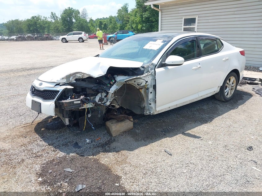 2012 Kia Optima VIN 5XXGN4A76CG062430 IAAI salvage auction — FRONT END, Salvage (Ohio), sold $300 on 2026-07-20 (photo 2)
