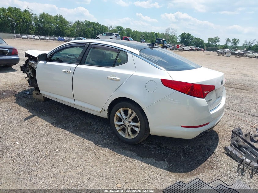 2012 Kia Optima VIN 5XXGN4A76CG062430 IAAI salvage auction — FRONT END, Salvage (Ohio), sold $300 on 2026-07-20 (photo 3)