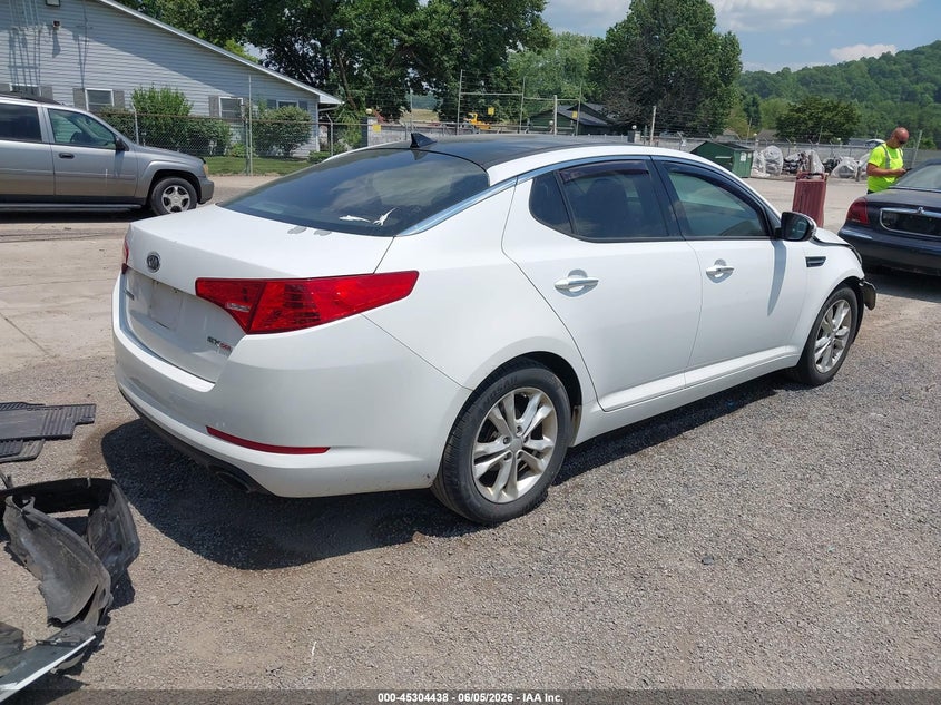 2012 Kia Optima VIN 5XXGN4A76CG062430 IAAI salvage auction — FRONT END, Salvage (Ohio), sold $300 on 2026-07-20 (photo 4)