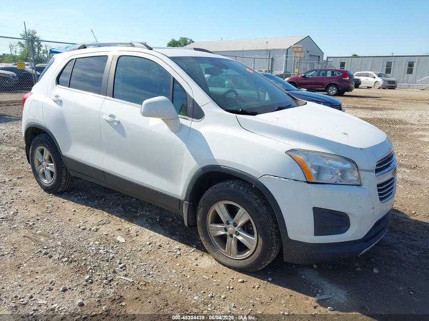 2016 Chevrolet Trax VIN KL7CJPSB9GB618656 IAAI salvage auction — NORMAL WEAR, Original (Ohio), sold $550 on 2026-07-16 (photo 1)