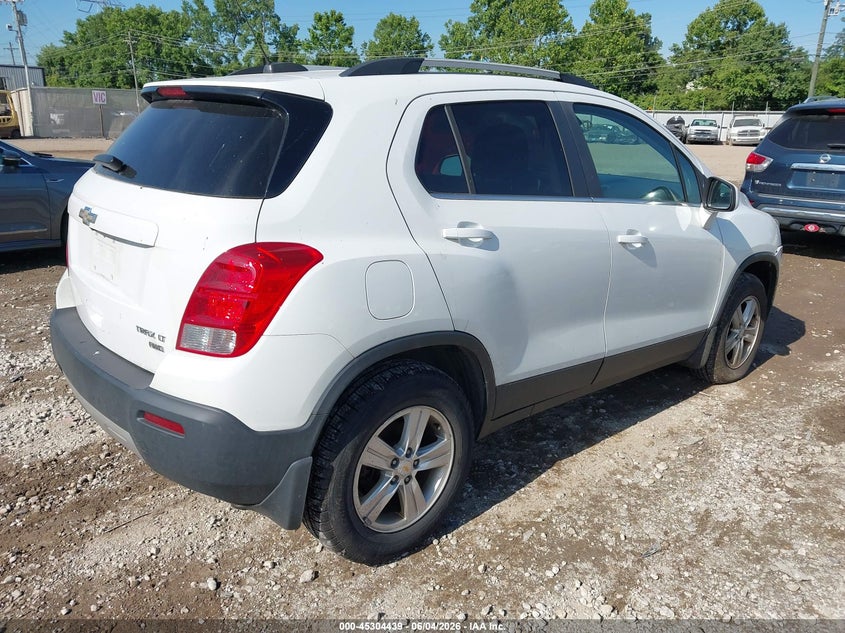 2016 Chevrolet Trax VIN KL7CJPSB9GB618656 IAAI salvage auction — NORMAL WEAR, Original (Ohio), sold $550 on 2026-07-16 (photo 4)