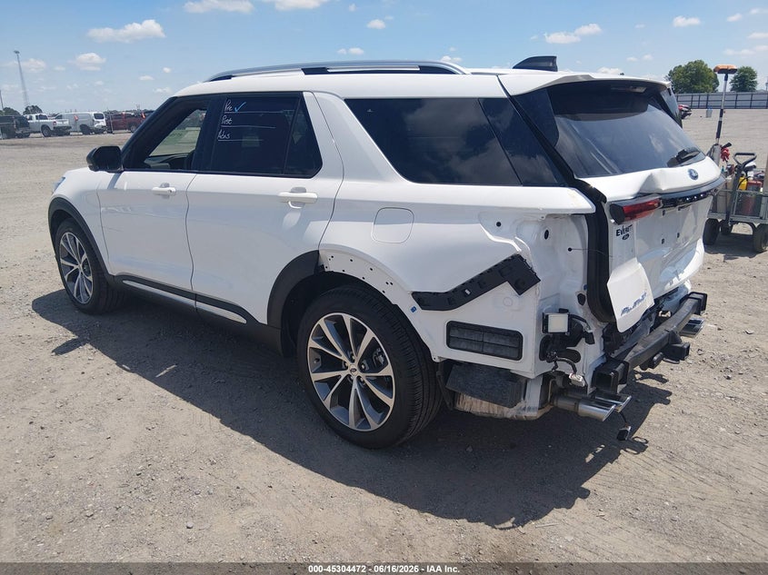 2025 Ford Explorer VIN 1FMWK7HC2SGA77616 IAAI salvage auction — REAR END, Salvage (Arkansas), sold $26,750 on 2026-07-29 (photo 3)