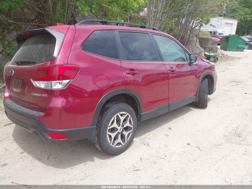 2019 Subaru Forester VIN JF2SKAGC3KH412797 IAAI salvage auction — LEFT FRONT, Salvage (Massachusetts), sold $2,850 on 2026-07-07 (photo 4)