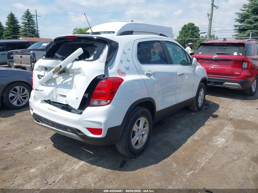 2018 Chevrolet Trax VIN KL7CJPSB0JB710973 IAAI salvage auction — REAR END, Salvage Title, sold $1,500 on 2026-07-23 (photo 4)