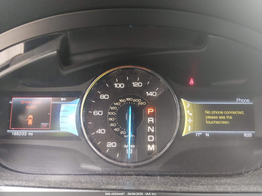 2012 Ford Edge VIN 2FMDK3JC8CBA38404 IAAI salvage auction — LEFT FRONT, Salvage Title, sold $650 on 2026-07-26 (photo 7)