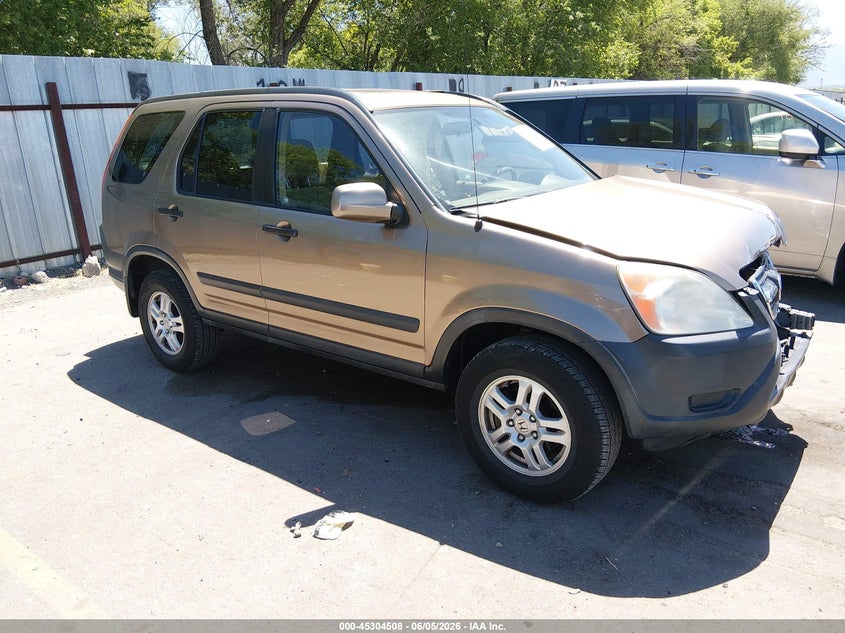 2003 Honda Cr-v VIN JHLRD78863C035940 IAAI salvage auction — FRONT END, Salvage (Utah), sold $25 on 2026-07-30 (photo 1)