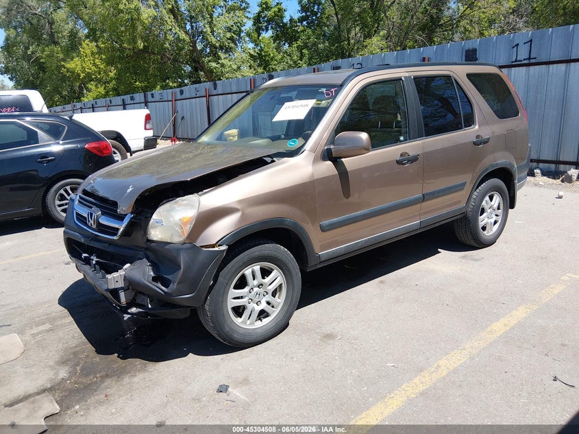 2003 Honda Cr-v VIN JHLRD78863C035940 IAAI salvage auction — FRONT END, Salvage (Utah), sold $25 on 2026-07-30 (photo 2)