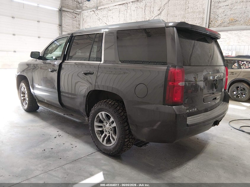 2017 Chevrolet Tahoe VIN 1GNSKAKC8HR196512 IAAI salvage auction — FRONT END, Salvage Title, sold $125 on 2026-07-09 (photo 3)