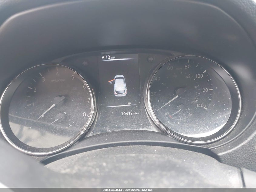 2017 Nissan Rogue VIN JN1BJ1CR2HW112624 IAAI salvage auction — FRONT END, Salvage Title, sold $225 on 2026-07-28 (photo 7)