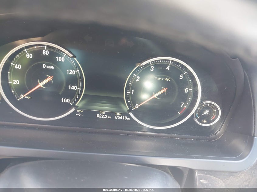 2014 BMW 7er VIN WBAYF8C53ED653765 IAAI salvage auction — NORMAL WEAR, Clear (New York), sold $975 on 2026-07-07 (photo 7)
