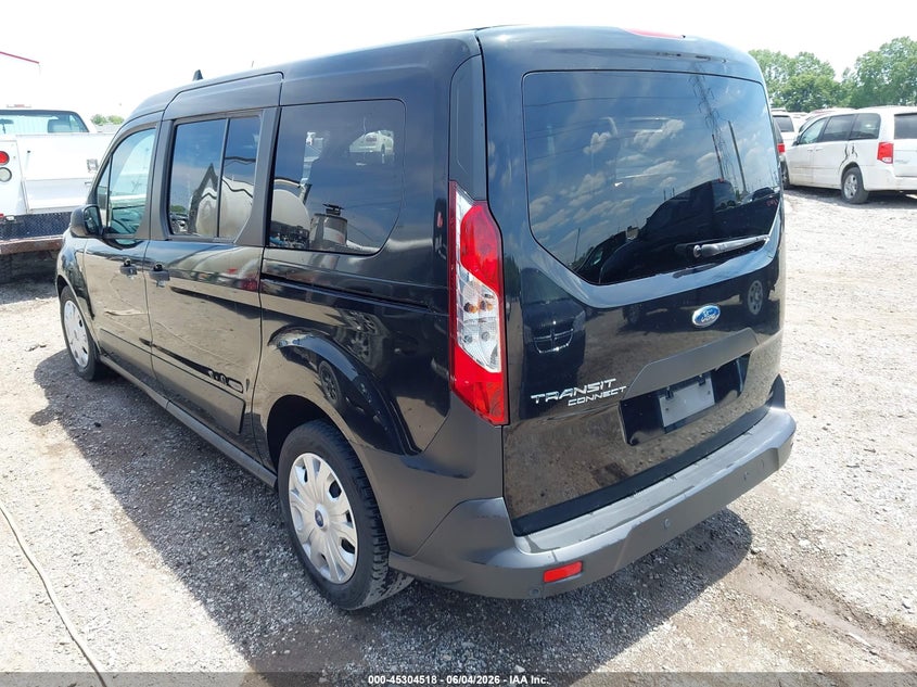 2021 Ford Transit connect VIN NM0GE9E23M1490669 IAAI salvage auction — NORMAL WEAR, Sf97 (Indiana), sold $13,900 on 2026-07-15 (photo 3)
