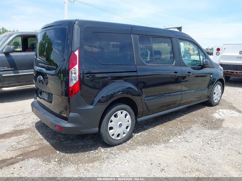 2021 Ford Transit connect VIN NM0GE9E23M1490669 IAAI salvage auction — NORMAL WEAR, Sf97 (Indiana), sold $13,900 on 2026-07-15 (photo 4)