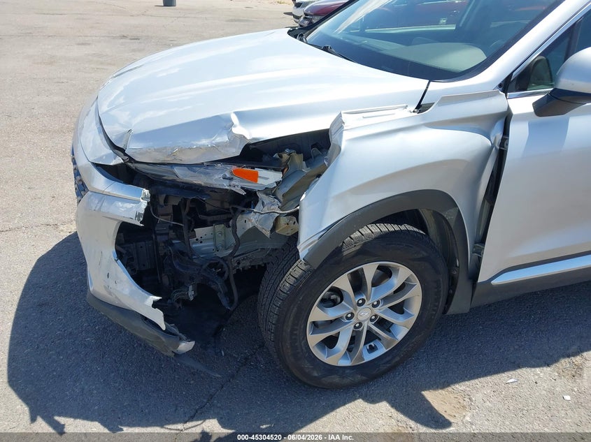 2019 Hyundai Santa fe VIN 5NMS2CAD9KH097577 IAAI salvage auction — LEFT FRONT, Salvage Title, sold $4,300 on 2026-07-09 (photo 6)