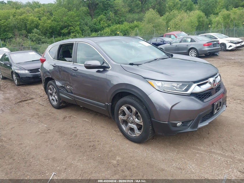 2018 Honda Cr-v VIN 7FARW2H83JE039569 IAAI salvage auction — RIGHT SIDE, Salvage (Illinois), sold $7,100 on 2026-07-15 (photo 1)