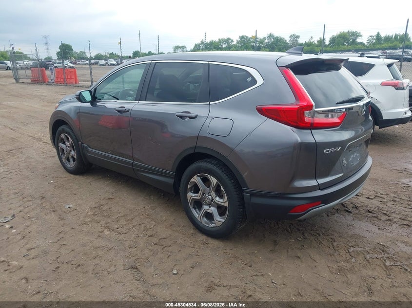 2018 Honda Cr-v VIN 7FARW2H83JE039569 IAAI salvage auction — RIGHT SIDE, Salvage (Illinois), sold $7,100 on 2026-07-15 (photo 3)