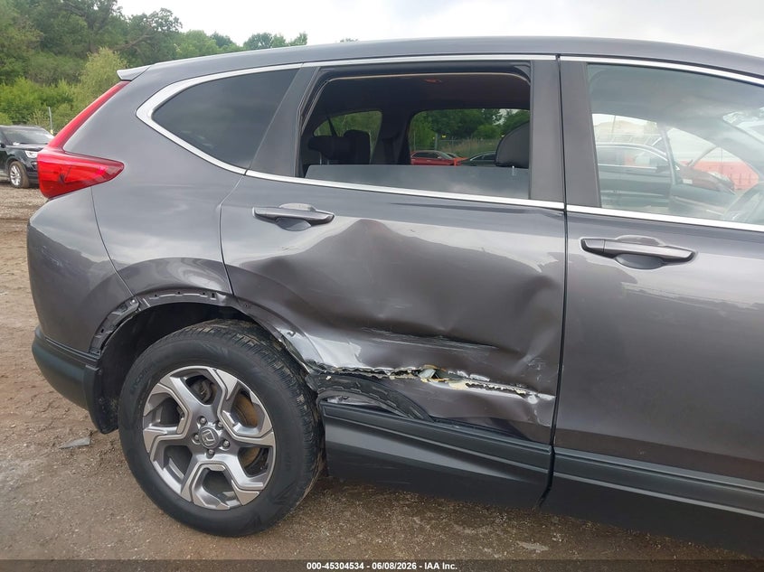 2018 Honda Cr-v VIN 7FARW2H83JE039569 IAAI salvage auction — RIGHT SIDE, Salvage (Illinois), sold $7,100 on 2026-07-15 (photo 6)