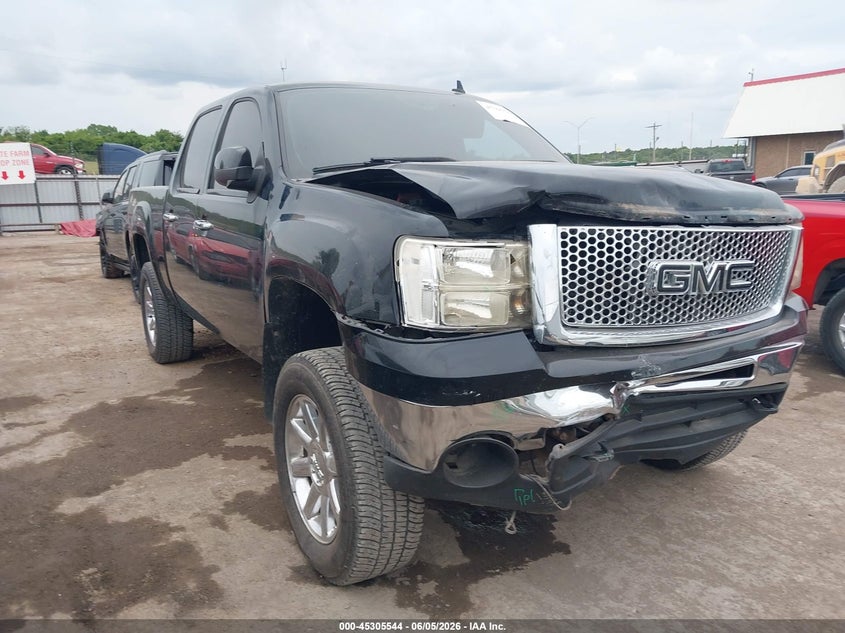 2012 Gmc SIERRA VIN 3GTP2VE76CG221632 IAAI salvage auction — FRONT END, Salvage Title, sold $2,050 on 2026-08-26 (photo 1)