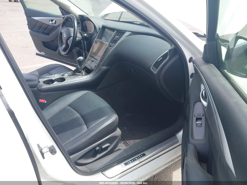 2015 Infiniti Q50 VIN JN1BV7AP6FM352650 IAAI salvage auction — FRONT END, Salvage Title, sold $2,700 on 2026-07-13 (photo 5)