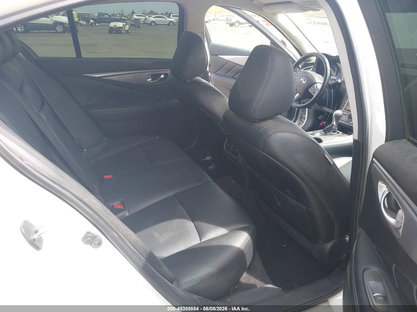 2015 Infiniti Q50 VIN JN1BV7AP6FM352650 IAAI salvage auction — FRONT END, Salvage Title, sold $2,700 on 2026-07-13 (photo 8)