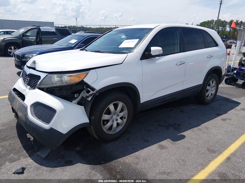 2011 Kia Sorento VIN 5XYKT3A15BG082944 IAAI salvage auction — FRONT END, Salvage (South Carolina), sold $1,250 on 2026-07-22 (photo 2)