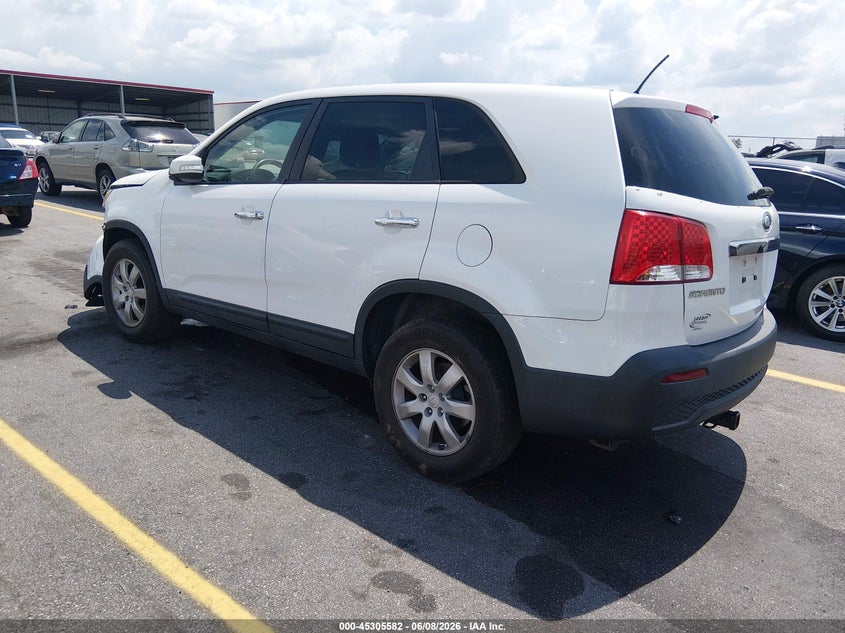 2011 Kia Sorento VIN 5XYKT3A15BG082944 IAAI salvage auction — FRONT END, Salvage (South Carolina), sold $1,250 on 2026-07-22 (photo 3)