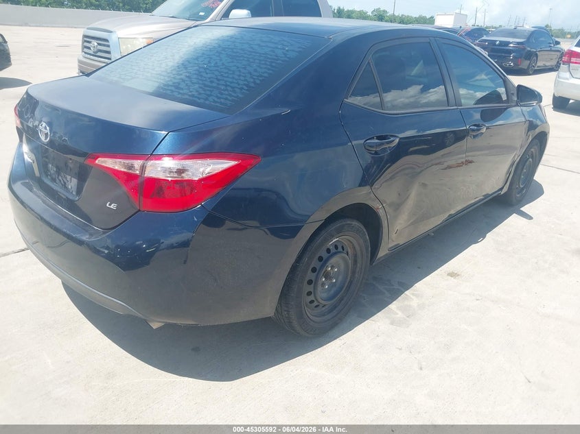 2017 Toyota Corolla VIN 5YFBURHE0HP622911 IAAI salvage auction — NORMAL WEAR, Original (Texas), sold $2,350 on 2026-07-10 (photo 4)