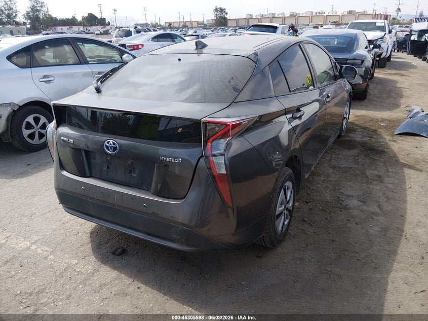 2018 Toyota Prius VIN JTDKBRFU3J3065216 IAAI salvage auction — LEFT FRONT, Salvage Title, sold $3,150 on 2026-07-29 (photo 4)