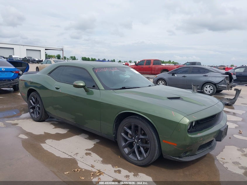 2023 Dodge Challenger VIN 2C3CDZAG8PH512519 IAAI salvage auction — LEFT & RIGHT, Salvage Title, sold $9,000 on 2026-07-29 (photo 1)