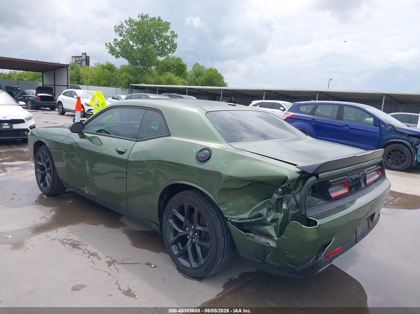 2023 Dodge Challenger VIN 2C3CDZAG8PH512519 IAAI salvage auction — LEFT & RIGHT, Salvage Title, sold $9,000 on 2026-07-29 (photo 3)