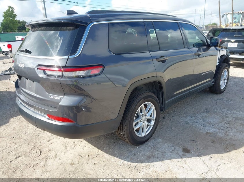 2025 Jeep Grand cherokee VIN 1C4RJJAG1S8726640 IAAI salvage auction — SIDE, Original (Texas), sold $13,600 on 2026-07-29 (photo 4)